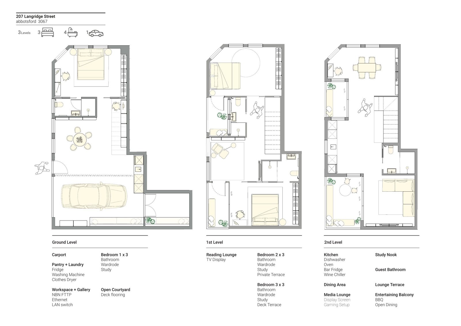 207 Langridge Street floor plan